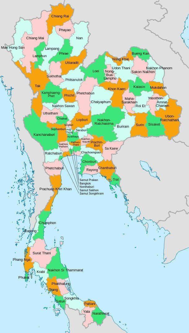 Provinces-of-Thailand