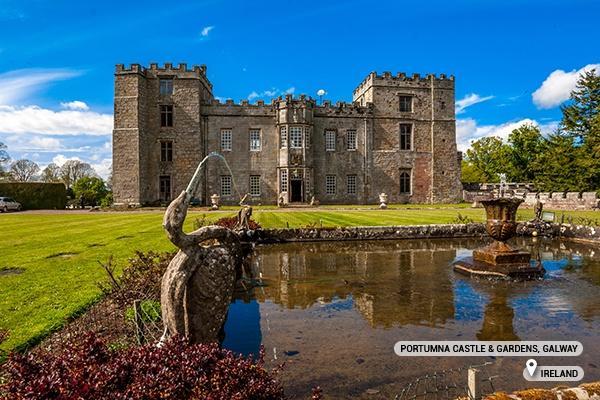 wedding venue, Portumna castle and gardens, Galway, Ireland 